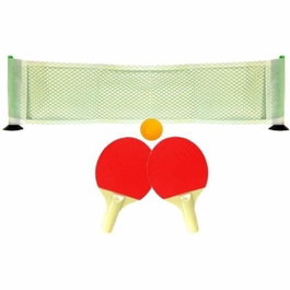 Space Court Mini Set de tennis de table - 2 mini raquettes + 1 balle + 1 filet