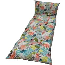 Jardin Prive - Coussin pour Bain de Soleil - Honolulu - 118 x 78 x 54 cm - Garnissage Flocons de Polyuréthane