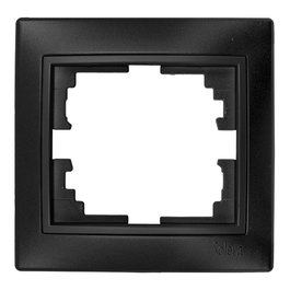 Solera Marco para 1 elemento grafito 83x81x10mm serie europa solera erp71ngu