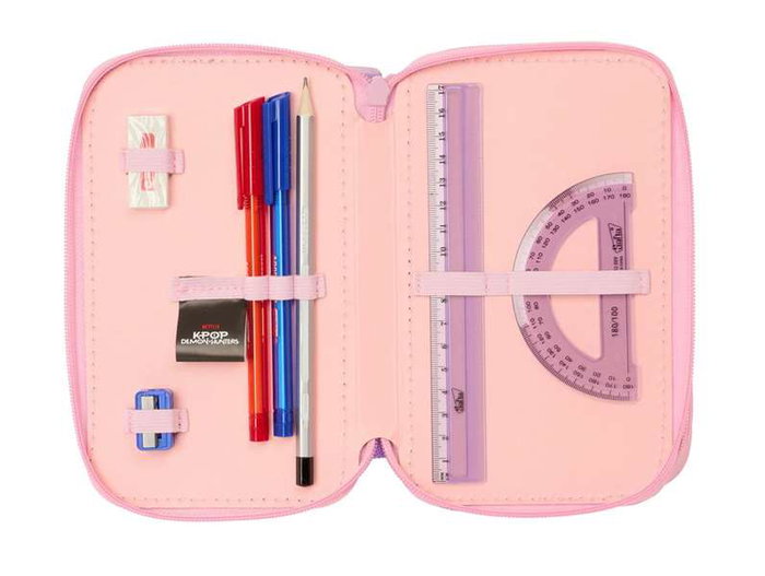 Safta Trousse Triple K-Pop Demon Hunters Chibi 37 Pièces Safta Trousse Triple K-Pop Demon Hunters Chibi 37 Pièces