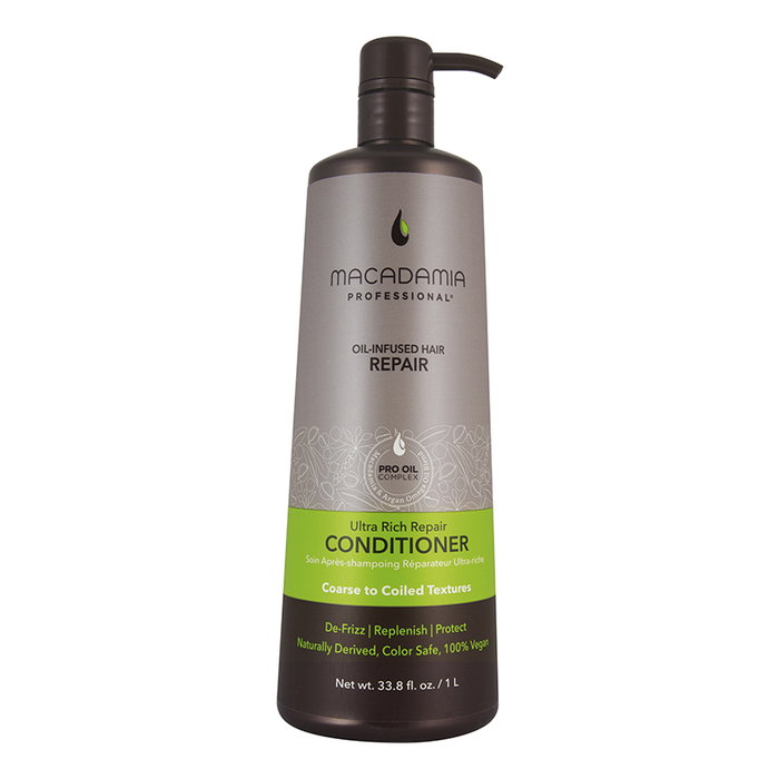 Macadamia Ultra Rich Repair Après-shampooing Reconditionné 1000 ml Pro Vegan Macadamia Ultra Rich Repair Après-shampooing Reconditionné 1000 ml Pro Vegan