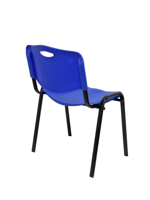 Nowy Styl Chaise Iso en PVC Bleu sans bras