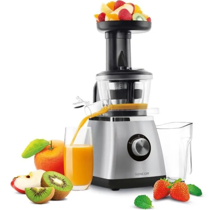 Sencor SSJ 4041BK Extracteur de jus vertical - Inox