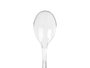Kinvara Lot de 36 cuillères à café en plastique transparent 13 x 16 x 2 cm (Set de 48)