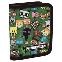 MANENTI Monedero à fermeture éclair Characters Minecraft