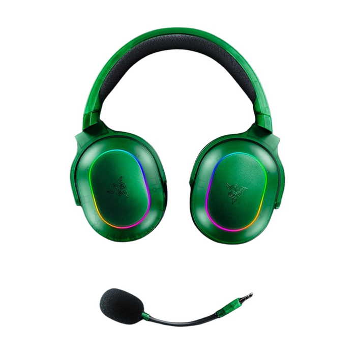 Razer RZ04-05220300-R3M1 Casque Gaming Barracuda X Chroma Phantom - Sans fil (2.4 GHz / Bluetooth) et Filaire USB-C - Vert