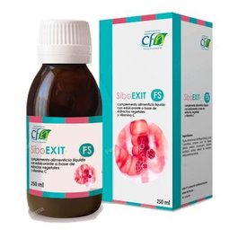 CFN Sibo Exit 250 ml - Complément Alimentaire Liquide pour le Soutien Intestinal avec Vitamine C - Goût Pomme - À partir de 3 ans