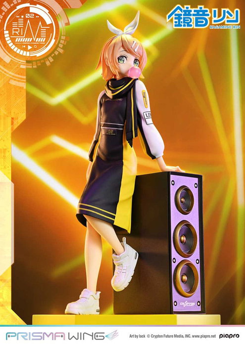 Vocaloid statuette PVC 1/7 Prisma Wing Piapro Characters Kagamine Rin (Art by lack) 21 cm