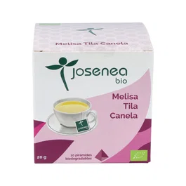 JOSENEA MELISA-TILA-CANELA 10 pyramides ensachées BIO