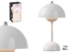 GIFTDECOR Lampara Bolet Blanco 1.5W