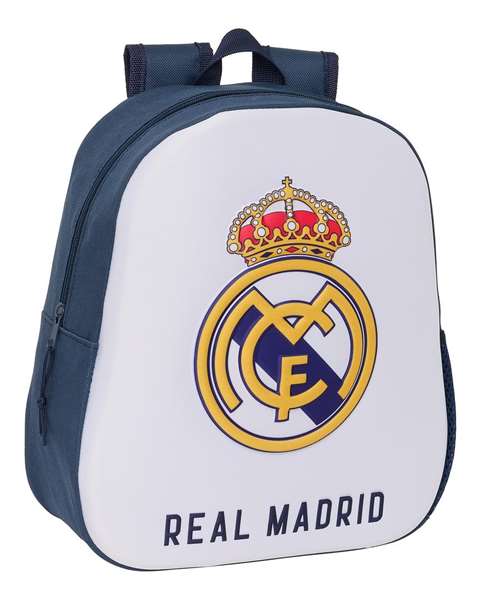 Safta Sac à dos 3D Real Madrid, dimensions 27 x 33 x 10 cm Safta Sac à dos 3D Real Madrid, dimensions 27 x 33 x 10 cm