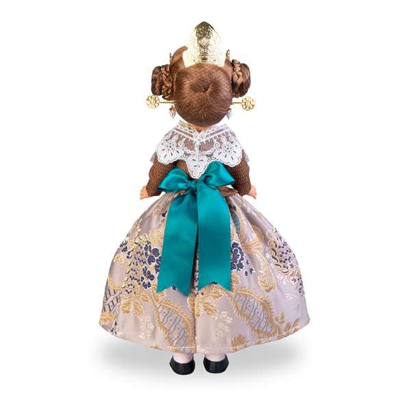 Famosa - Nancy Collection Fallera, poupée habillée d'un costume régional authentique de la Communauté Valencienne