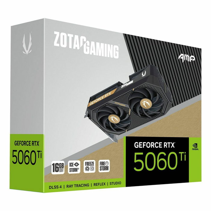 Carte Graphique Zotac ZT-B50620F-10M geforce rtx 5060 ti 16 GB Carte Graphique Zotac ZT-B50620F-10M geforce rtx 5060 ti 16 GB