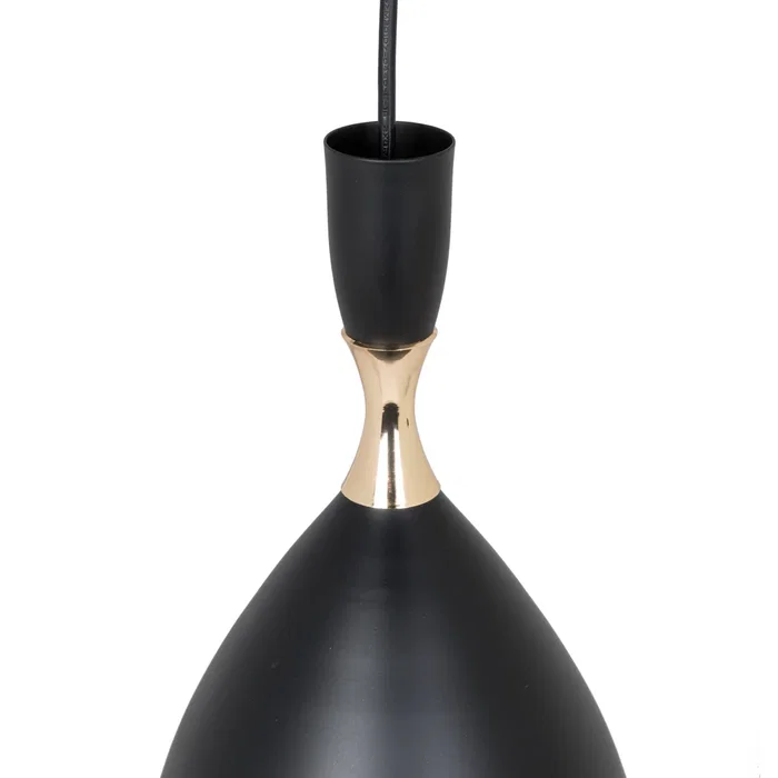 SKD - Làmpara Colgante Lia P127-W, Lampe Suspendue Métallique, Lumière LED E27, Cable Hauteur Réglable