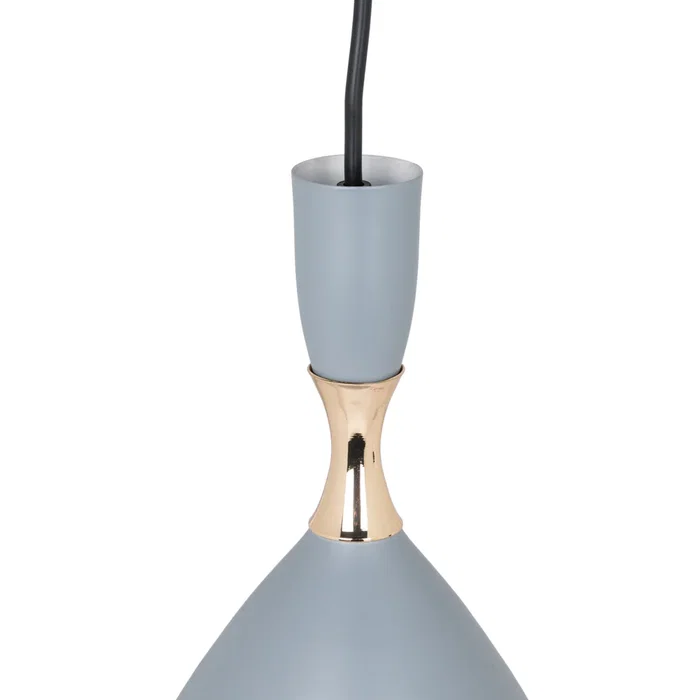 SKD - Làmpara Colgante Lia P127-W, Lampe Suspendue Métallique, Lumière LED E27, Cable Hauteur Réglable SKD - Làmpara Colgante Lia P127-W, Lampe Suspendue Métallique, Lumière LED E27, Cable Hauteur Réglable