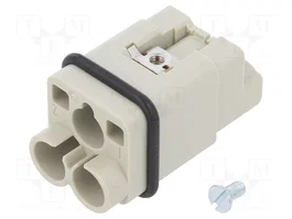 HARTING Han Q Insert de contact mâle HDC 40A 400V