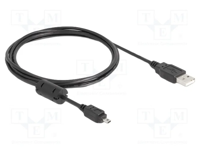 DELOCK Câble USB A vers UC-E6, 1,8m, noir DELOCK Câble USB A vers UC-E6, 1,8m, noir