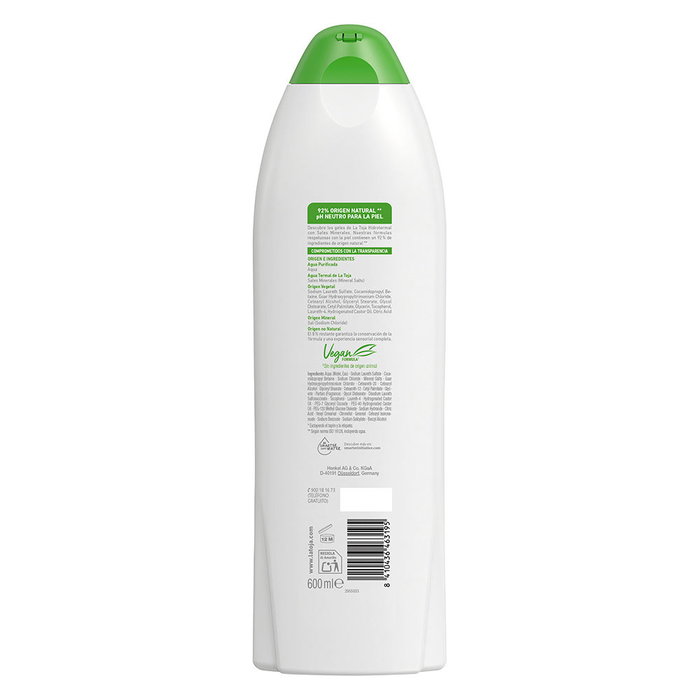 La Toja Gel douche + Lait Corps Avocat 600 ml - Hydratation Profonde, Douceur Naturelle