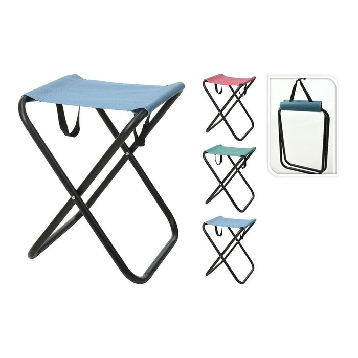 Redcliffs Tabouret de camping pliant couleurs assorties Capacité 110 kg Poignée ergonomique 30x43x60 cm Redcliffs Tabouret de camping pliant couleurs assorties Capacité 110 kg Poignée ergonomique 30x43x60 cm
