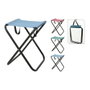 Redcliffs Tabouret de camping pliant couleurs assorties Capacité 110 kg Poignée ergonomique 30x43x60 cm