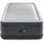 Intex Lit Gonflable Comfort Plush 1 Personne Fiber Tech, Matelas 100 x 190 cm avec Pompe Intégrée
