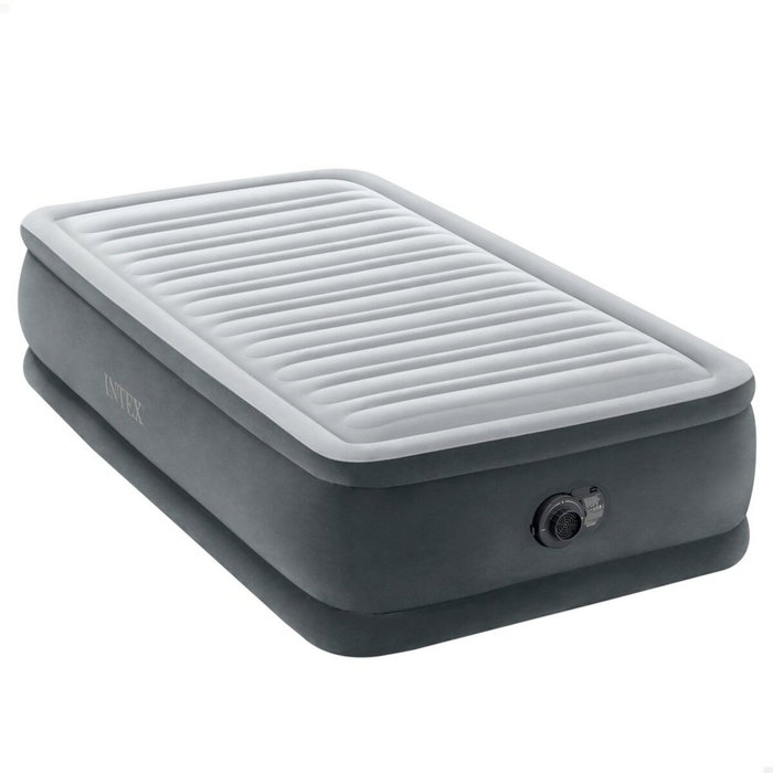 Intex Lit Gonflable Comfort Plush 1 Place Gris Intex Lit Gonflable Comfort Plush 1 Place Gris