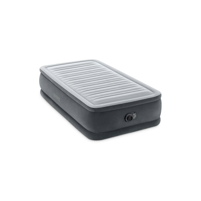 Intex Lit Gonflable Comfort Plush 1 Place Gris Intex Lit Gonflable Comfort Plush 1 Place Gris