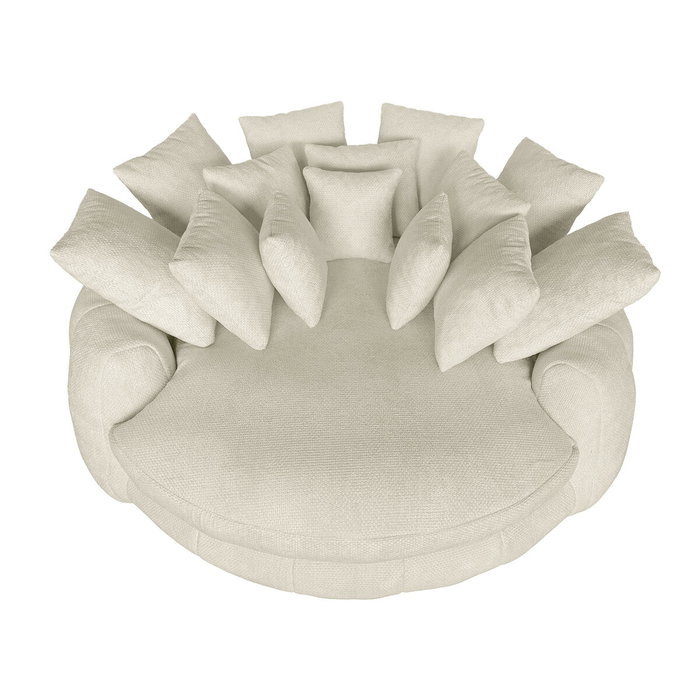 Canapé Home ESPRIT Beige Scandi 182 X 167 X 52,5 CM