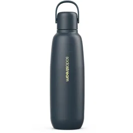 SodaStream Bouteille Isotherme Fizz&Go Cool - 0,9L - Acier Inoxydable - Bleu - Garde les boissons fraîches et pétillantes 12h