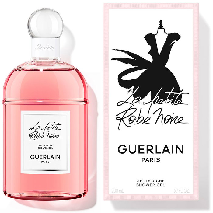 Guerlain La Petite Robe Noire Gel Douche 200 ml Parfum Floral Fruité Rose Cerise