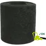 Garden Id Bordure de jardin GARDEN ID Eco Border en caoutchouc recyclé 5 mètres, hauteur 20 cm, flexible, indestructible, pose droite ou courbe
