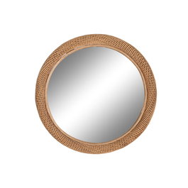 Miroir mural Home ESPRIT Marron Clair Naturel Urbaine 72 x 7 x 72 cm