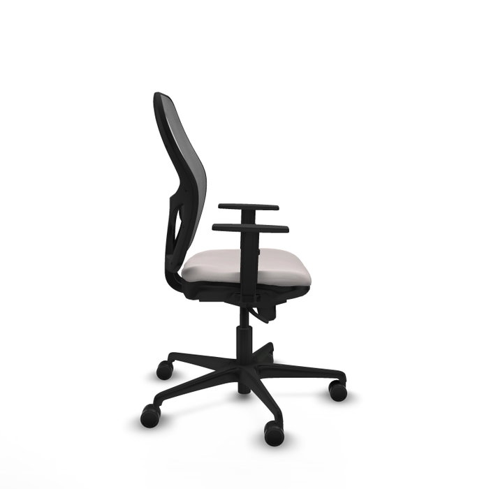 Piqueras y Crespo Chaise de Bureau Jorquera, Assise Blanche et Dossier Gris Piqueras y Crespo Chaise de Bureau Jorquera, Assise Blanche et Dossier Gris
