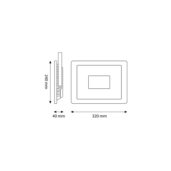 BX3 Light Proyector LED 150W 18000Lm IP66 Regulable 6000K BX3-6013-CW - Projecteur LED extérieur puissant