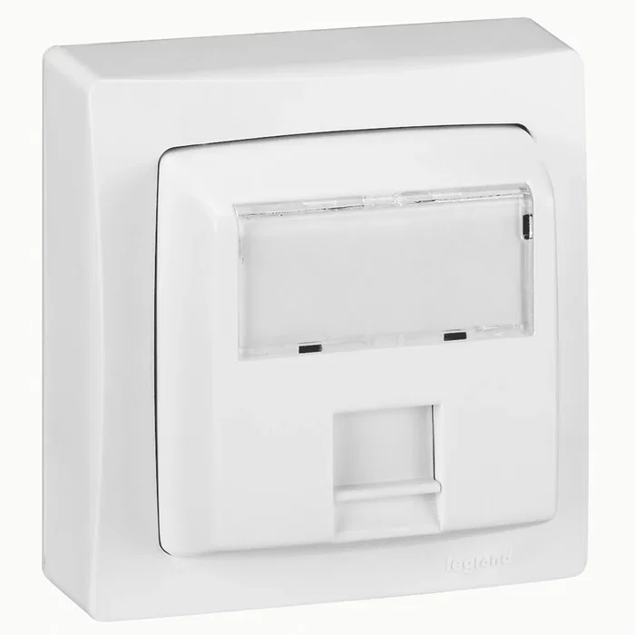 Legrand Prise RJ45 Cat.6 FTP de surface, blanc