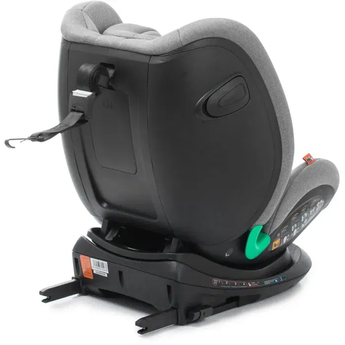 Babyauto Siège Auto Odeas Groupe 0/1/2/3 i-Size Pivotant 360°, 40-150 cm, Isofix et Top Tether, Harnais 5 Points, Position Dos à la Route, Anthracite