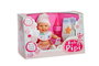Berjuan Bébé Pipi - Poupée bébé de 30 cm avec tenue rose et accessoires - Produit en espagnol