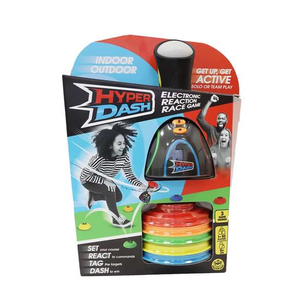 Famosa - Jeu Hyper Dash - Jeu de vitesse et d'agilité - 3 modes de jeu - Version espagnole - À partir de 6 mois