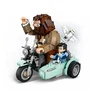 LEGO 76443 Harry Potter La balade en moto de Hagrid et Harry - Jeu de construction 617 pièces avec figurines 9 ans