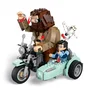 LEGO 76443 Harry Potter La balade en moto de Hagrid et Harry - Jeu de construction 617 pièces avec figurines 9 ans