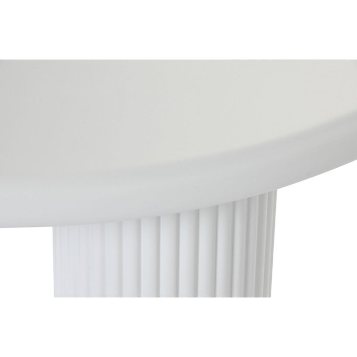 Table d'appoint Home ESPRIT Blanc 75 x 75 x 40 cm Table d'appoint Home ESPRIT Blanc 75 x 75 x 40 cm