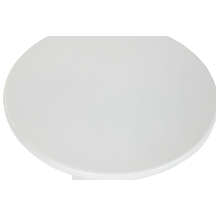 Table d'appoint Home ESPRIT Blanc 75 x 75 x 40 cm Table d'appoint Home ESPRIT Blanc 75 x 75 x 40 cm