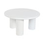 Table d'appoint Home ESPRIT Blanc 75 x 75 x 40 cm
