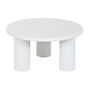 Table d'appoint Home ESPRIT Blanc 75 x 75 x 40 cm