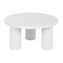 Table d'appoint Home ESPRIT Blanc 75 x 75 x 40 cm