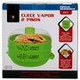 Cuisy Cuiseur vapeur micro-ondes 2 étages 2,4 L