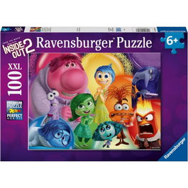 RAVENSBURGER Puzzle Disney Pixar Del Reves 2 - Sur les Émotions (Inside Out) - 100 Pièces XXL (49x36 cm) - À Partir de 6 Ans