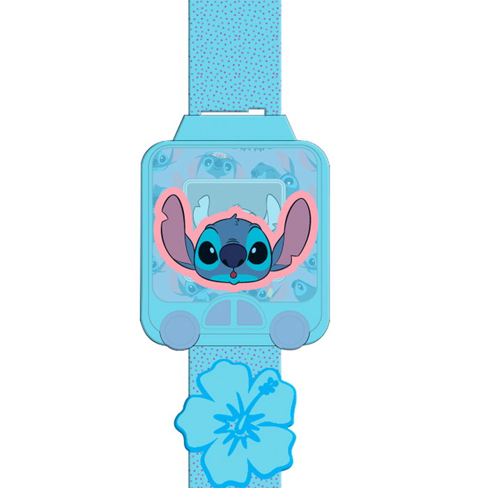 KIDS LICENSING Montre numérique éducative avec jeux Stitch Disney