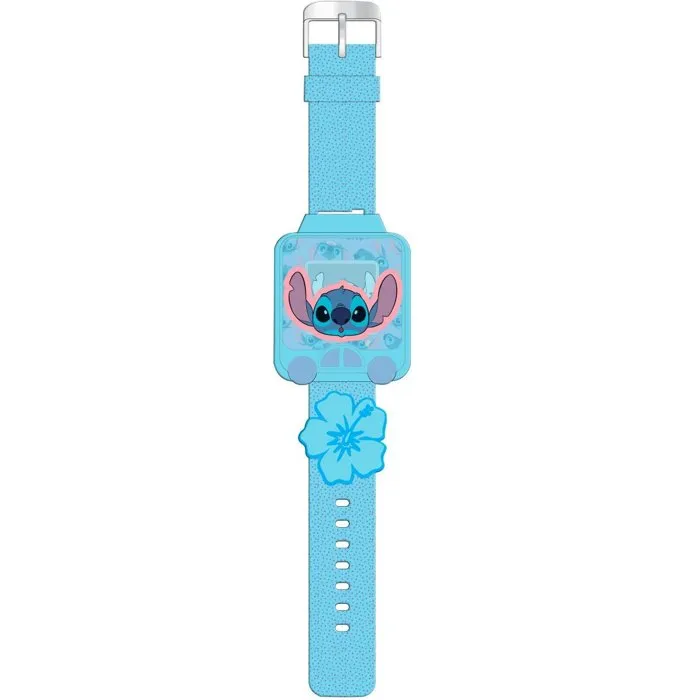 Kids Licensing Montre éducative Stitch avec 5 jeux (memory, morpion), apprentissage de l'heure, chronomètre, 10 fonds d'écran, LAS4163 Kids Licensing Montre éducative Stitch avec 5 jeux (memory, morpion), apprentissage de l'heure, chronomètre, 10 fonds d'écran, LAS4163