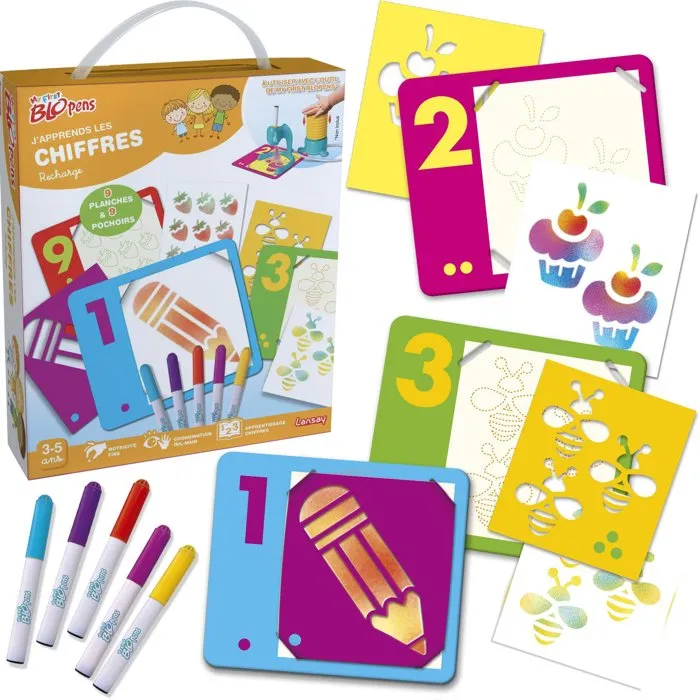 Lansay My First Blopens J'apprends les chiffres